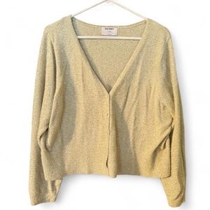 Old Navy Sparkly Champagne Cardigan